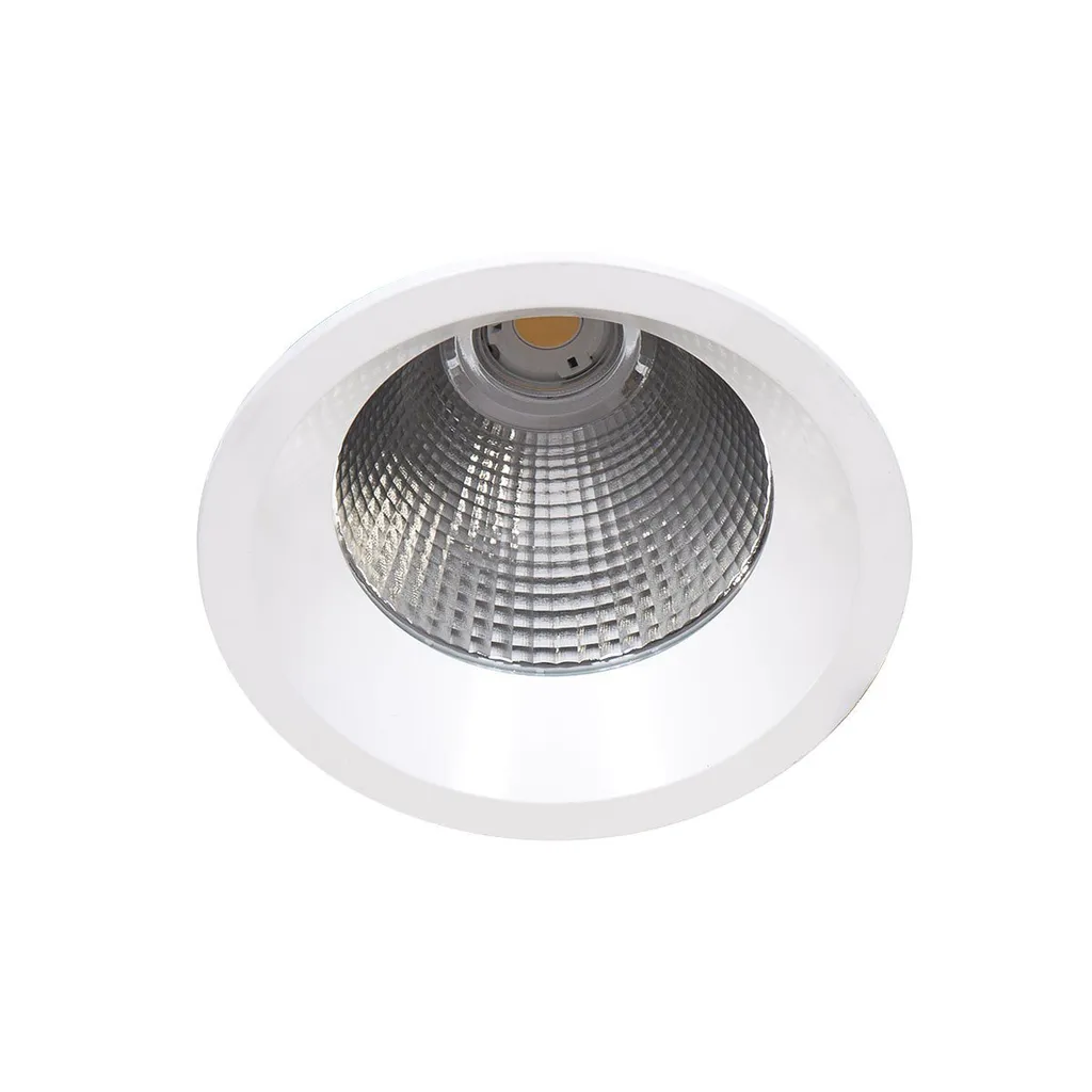 Spot encastrable plafond IP54 Italux Kerez design moderne blanc chaud