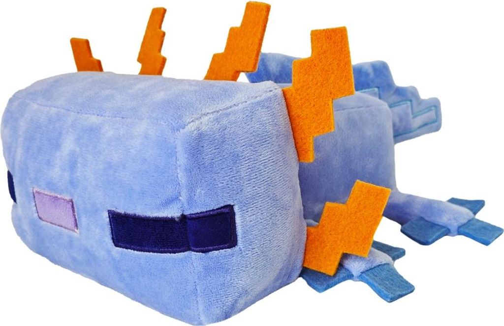Minecraft Axolotl 28cm Soft Plush Toy