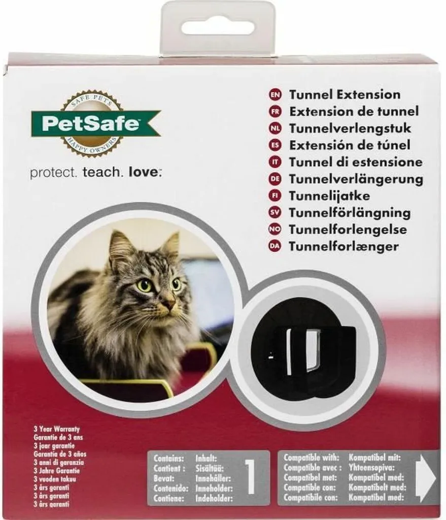 Extension de tunnel PetSafe Marron pour installation murale épaisse - 2
