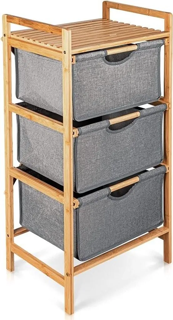 Panier à linge anti-odeur grand format - Solution gain de place SDB