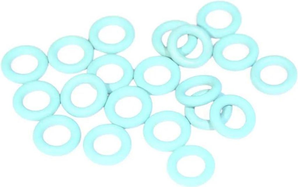 Metalsub Lp Viton 2nd Stage O-ring Blau 20 pcs Blau 20 pcs