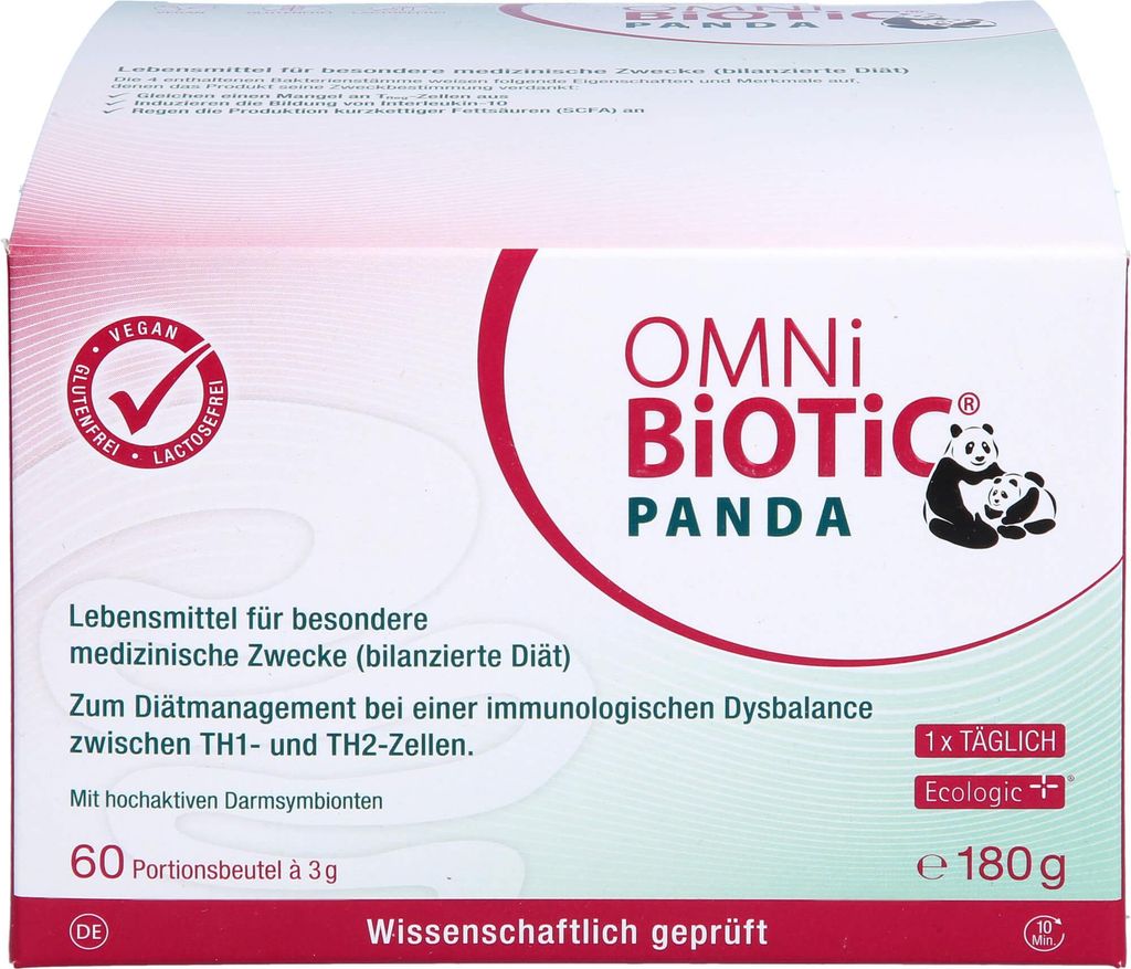 OMNi-BiOTiC Panda Portionsbeutel, 60 St. Beutel Produktbild 