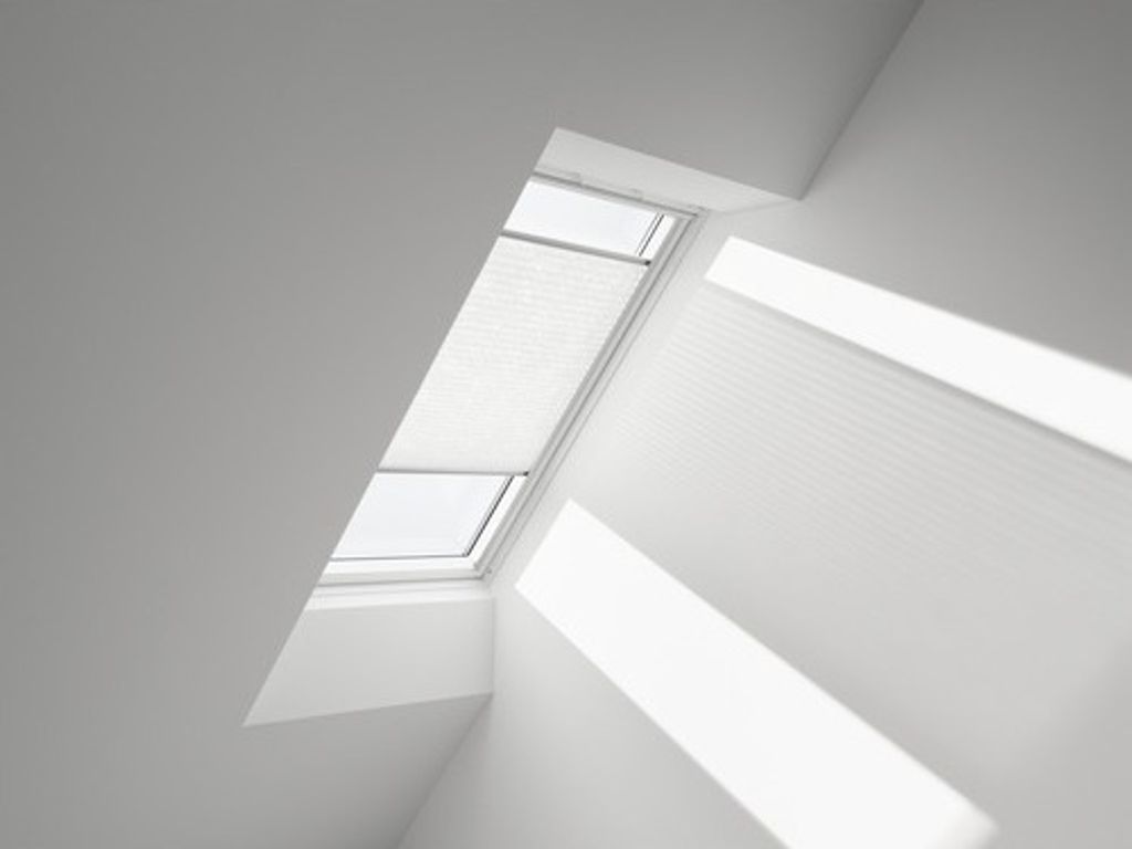 VELUX Plissee elfenbein manuell FHL MK10 1256S