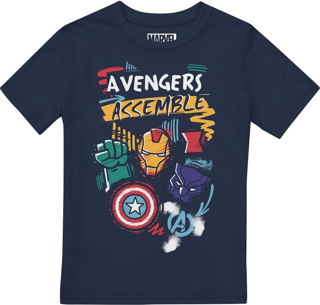 Marvel Avengers - "Trio" T-Shirt für Jungen TV1994 (116) Produktbild 
