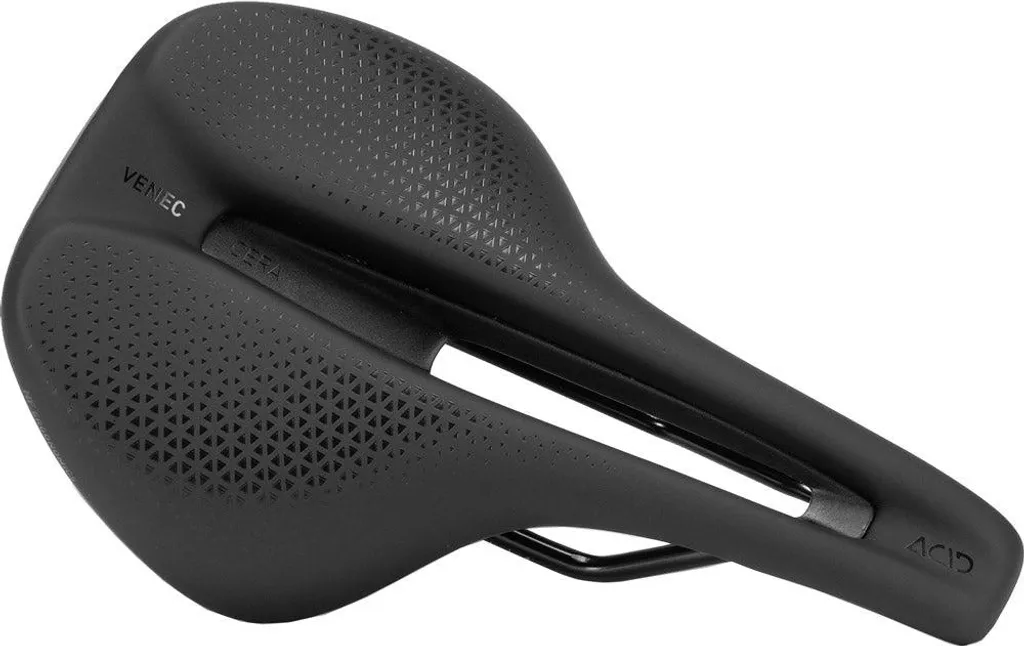 Selle Saurer Venec-Cera : Selle de Vélo Ergonomique Noire de Haute Qualité