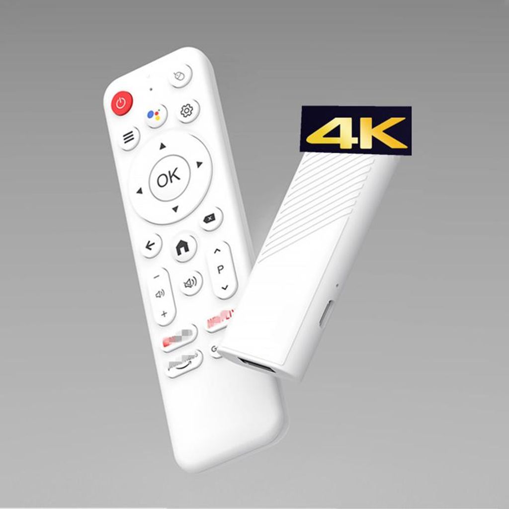 ZELURXX Android 14 TV Box 4K Streaming Gerät mit WiFi6 Dualband Bluetooth Fernbedienung Smart Media Player