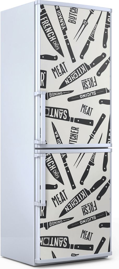 Magnete Dekorative - 60 cm x 180 cm - Küche Magnetmatte Kühlschrankmagnete - Schneiden Messern