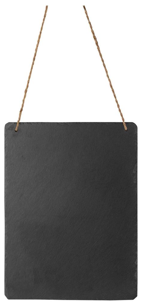 1x Wand-Kreidetafel "Naturstein" aus Schiefer zum Aufhängen Produktbild 