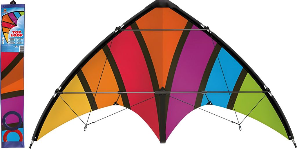 Sportlenkdrachen Top Loop 130x69cm, 1 Stück Produktbild 