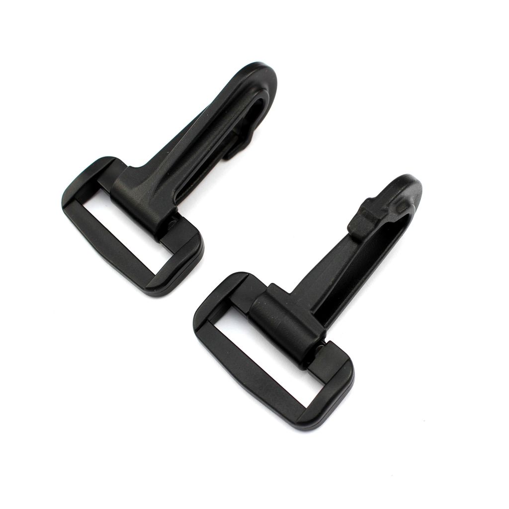 10 Karabiner aus Kunststoff 60 x 45mm Gurtbreite 37mm Produktbild 