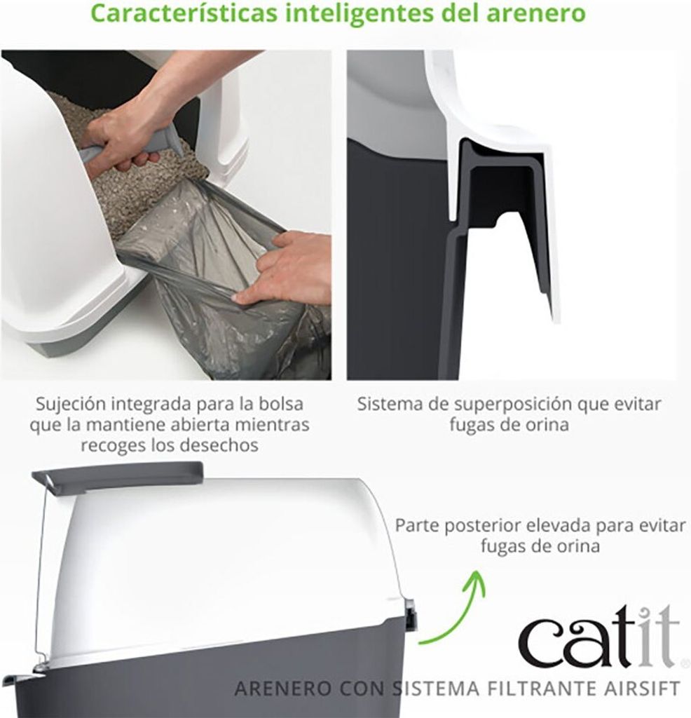 Catit Katzentoilette mit Dach, Jumbo Katzentoiletten
