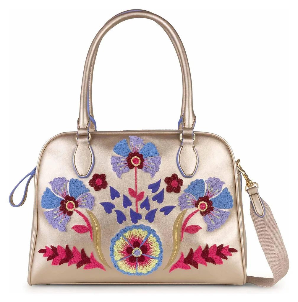 Petit sac de voyage doré Oilily Halima Bowling pour vos sorties et loisirs