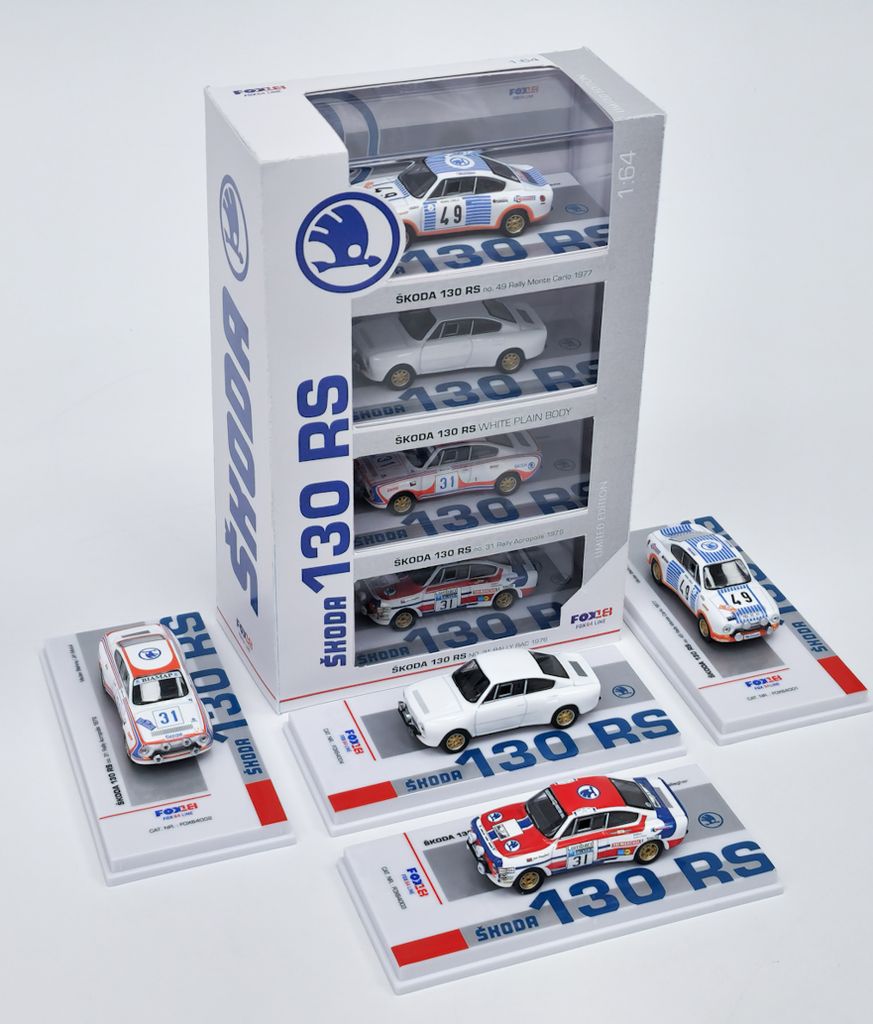 Skoda 130 RS zestaw 1:64 FOX18 Zdjęcie produktu 