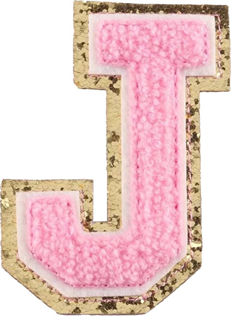 Kleidung Applikation English Letter Muster Mehrzweck Wollgarn Sew-On-Handtuch Stickereispatchnähtezubehör-J