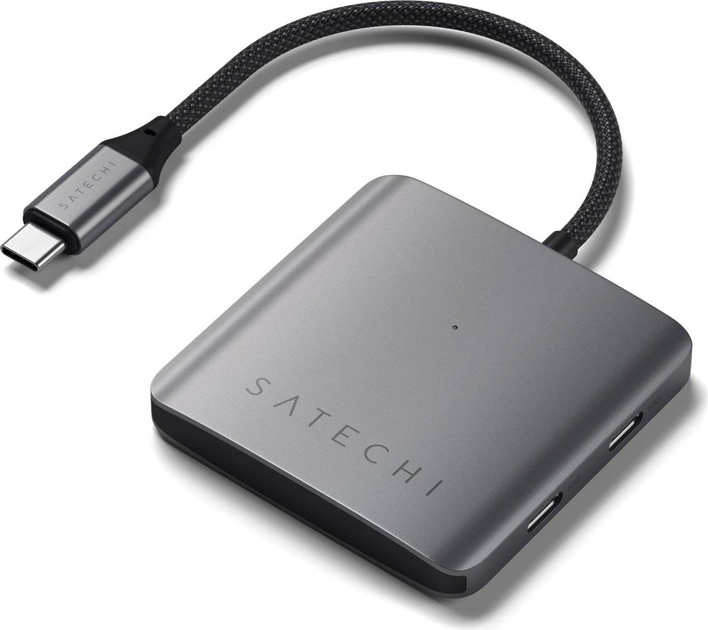 Satechi 4-Port USB-C hub avec power delivery (100W) – Image du produit 
