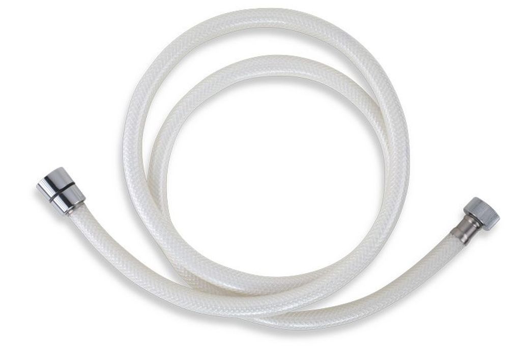 duschschlauch 150cm PVC WEISS Produktbild 