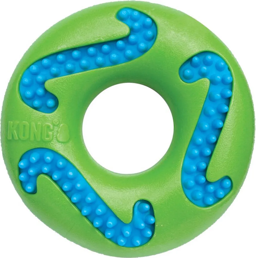 KONG Squeezz Goomz Ring L - 13 cm - Gioco per cani