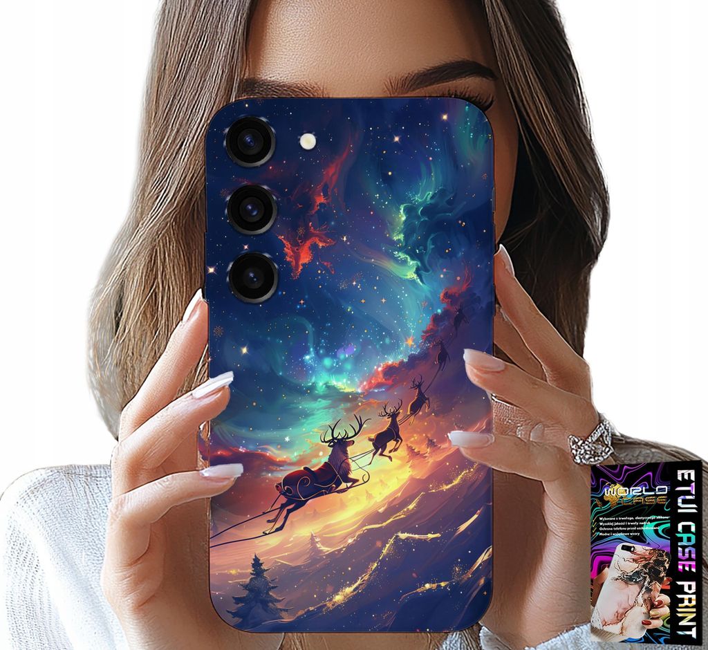 Hülle Für Samsung Galaxy S23 Plus - Rentier Süsses Rentier Weihnachtsdesign