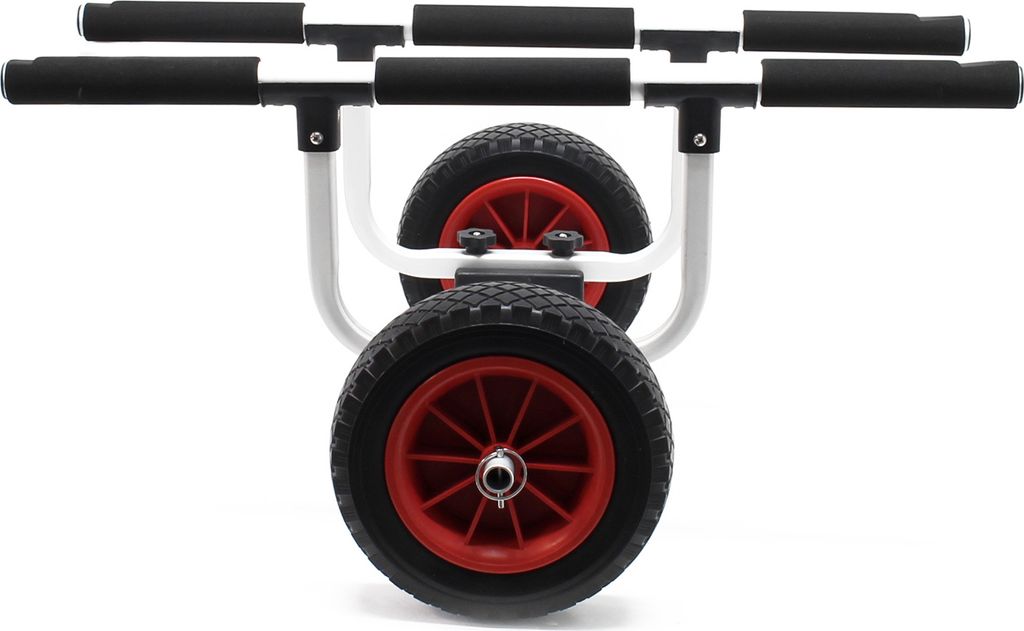 Nastaviteľný hliníkový vozík na kanoe Wiltec do 90 kg, Obrázok produktu 4