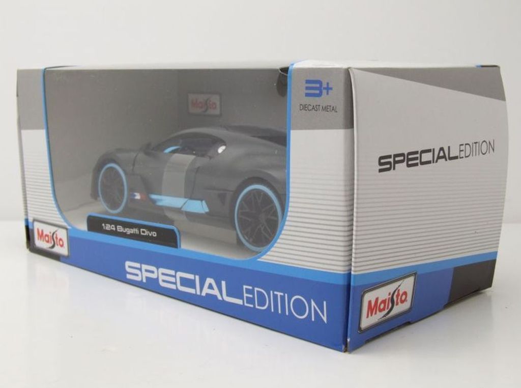 Maisto 31526 - Modellauto - Bugatti Divo (dunkelgrau, Produktbild 16