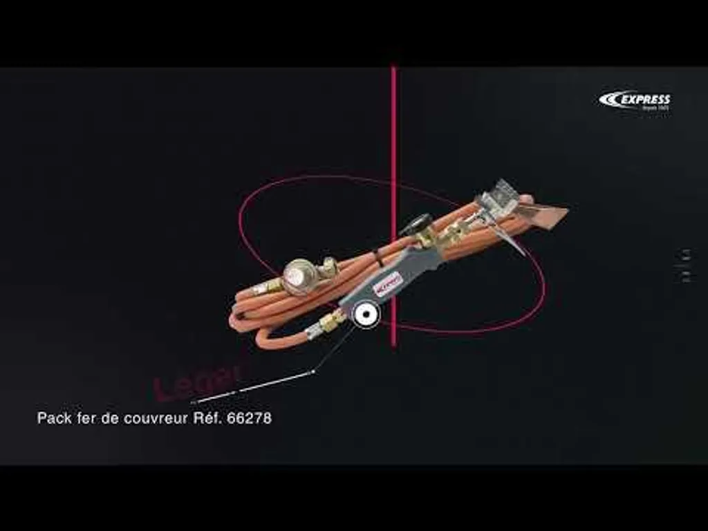 Fer de couvreur Express Performance avec panne longue durée et chauffe turbo
