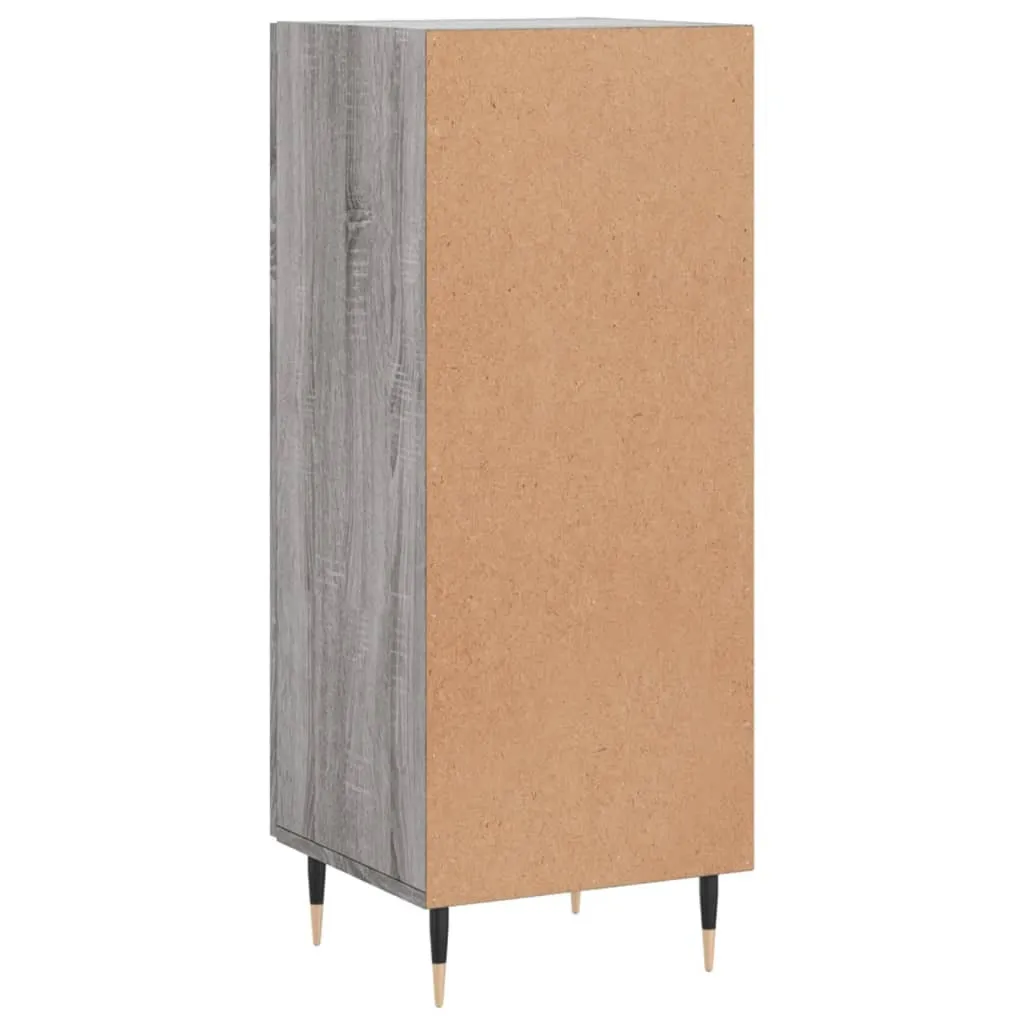 Mobile Buffet Grigio Sonoma 34,5x34x90 cm | Arredo Minimalista Legno