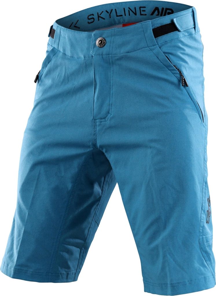 Troy Lee Designs Herren Downhill Shorts Skyline Air, Inkl. Innenhose, Mono Azure - Blau, 36