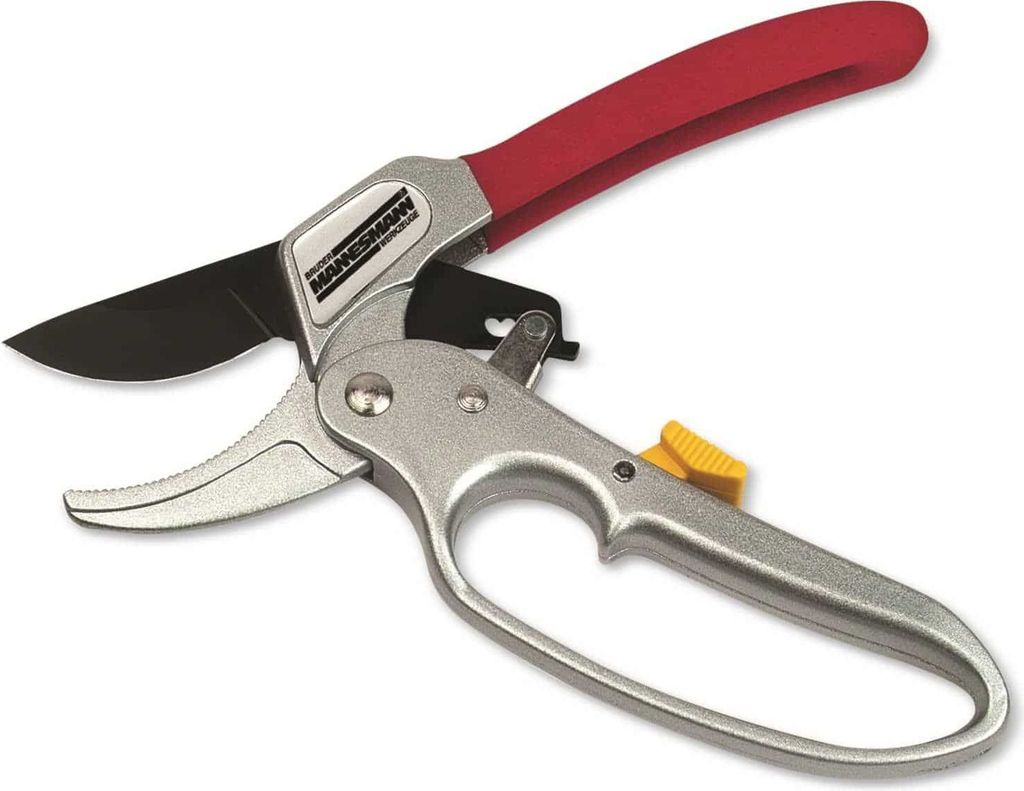 BRÜDER MANNESMANN Gartenschere mit Ratschenmechanismus Produktbild 