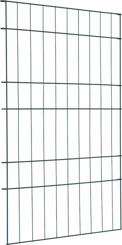 Teichzaun Set 8 pcs Grün 50 x 80 cm Stahl