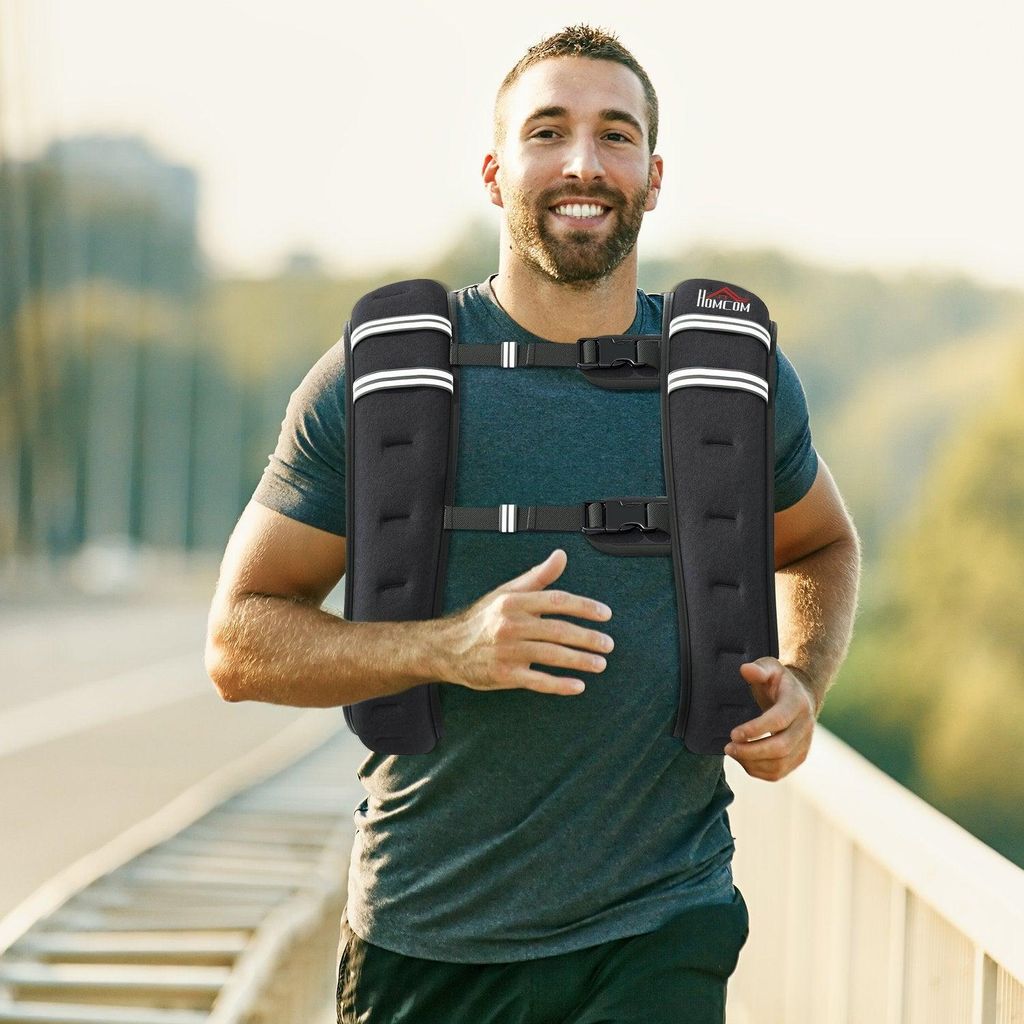 Gewichtsweste 10 Kg Verstellbar, Für Krafttraining, Produktbild 