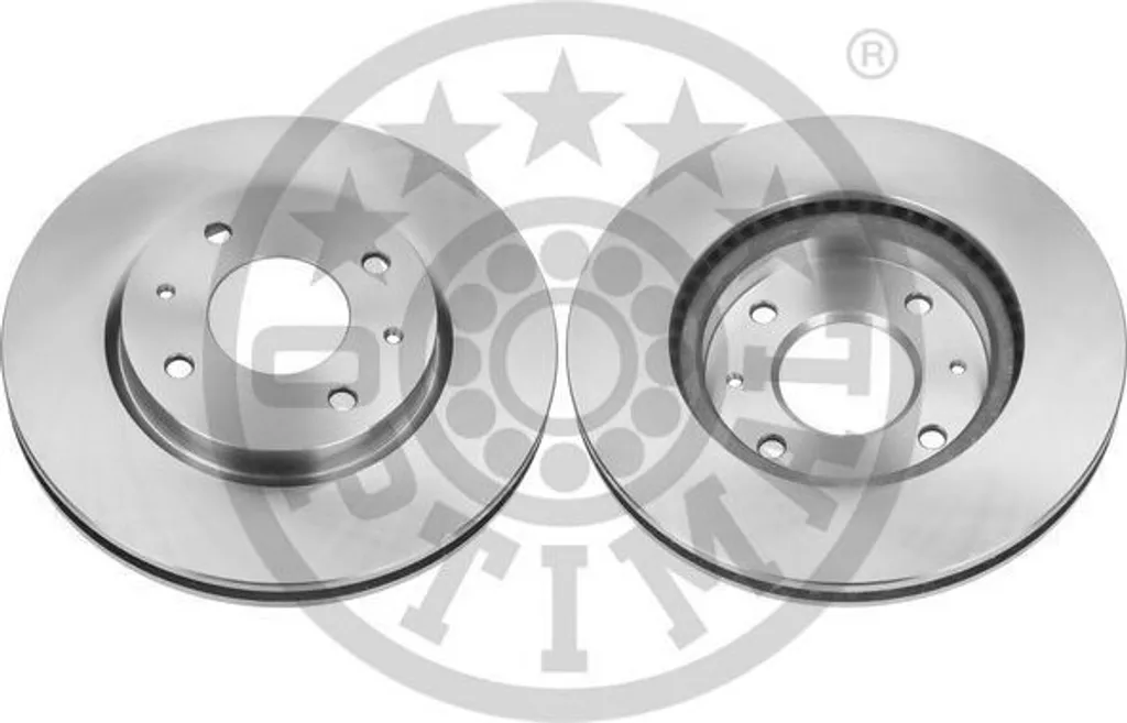 Disque de Frein Avant Ventilé pour MITSUBISHI Galant VIII EA0 - 2 Pièces