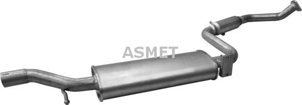 Réparez votre échappement Volvo S40 V40 avec le silencieux ASMET 18009