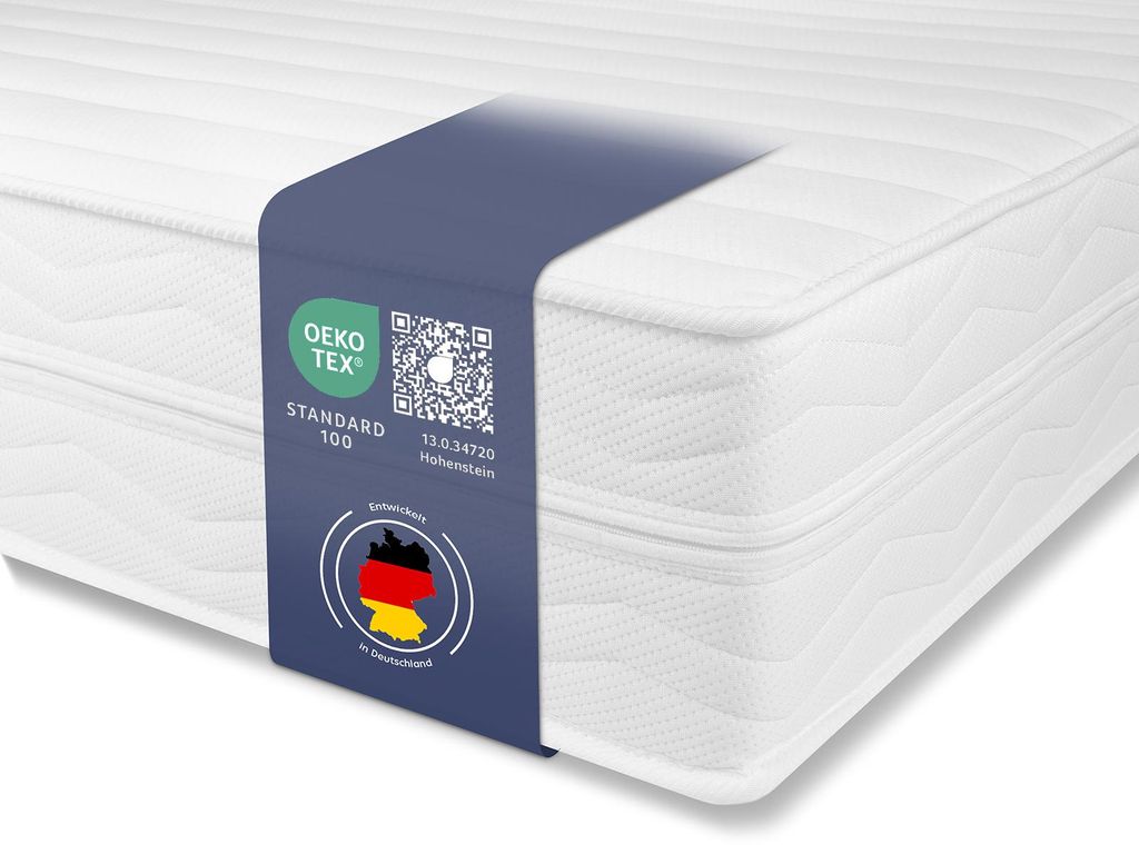 Träumegut24 - Ergonomische Kaltschaummatratze 7-Zonen - 14 Produktbild 