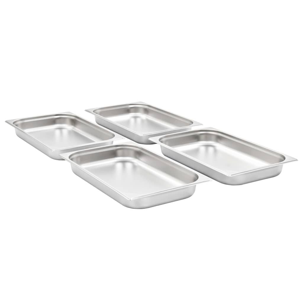 "SALE 2026" Gastronormbehälter 4er-set - multifunktional& Moderne - GN 1/1 65 mm Edelstahl - GN-Behälter DE1759751