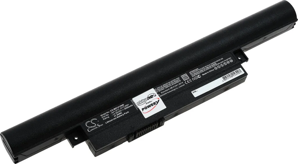Batterie Type A32-D17 pour Medion Akoya E7415 E7420 Longue Autonomie