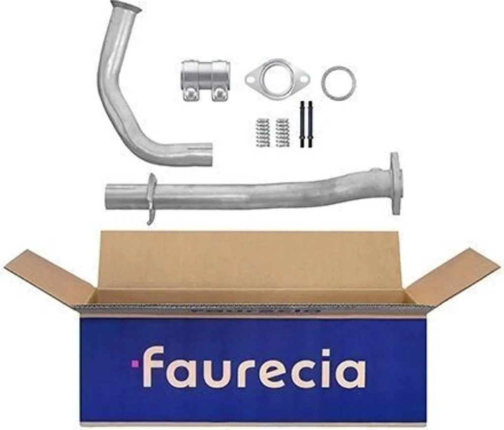 Tube d'échappement avant pour Rapid - Remplacement OE 7700803755 HELLA