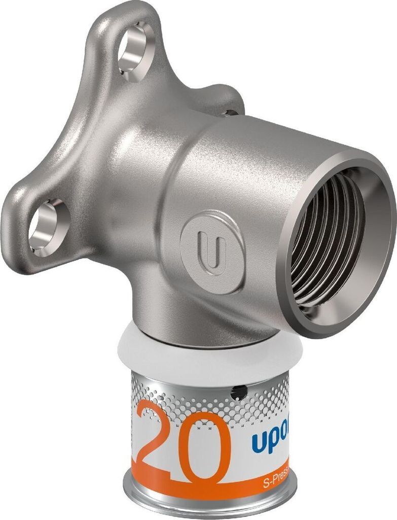 A studio shot of a plumbing fitting.
