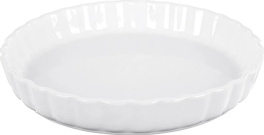 Tortiera Prisma in Gres Bianco Ø 29 cm | Stampo Crostate Professionale