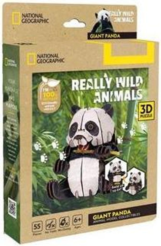 CUBICFUN - 3D Puzzle Panda 56 Teile