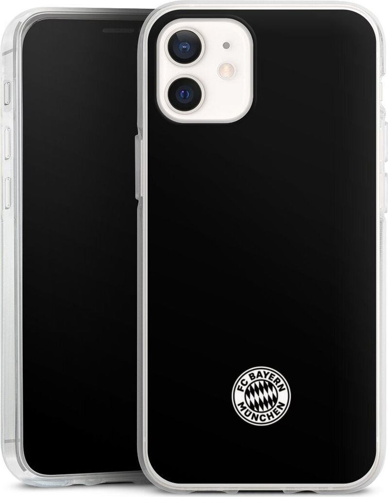 DeinDesign Handyhülle für Apple iPhone 12 mini Silikon Hülle Case Smartphone Schutzhülle FC Bayern München FCB Offizielles Lizenzprodukt