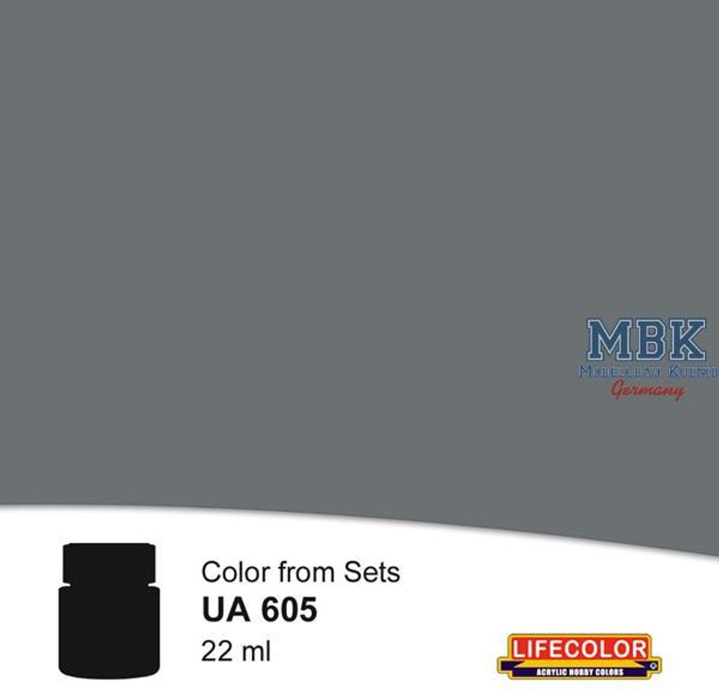 LIFECOLOR LC-UA605 UA605 Dunkelgrau