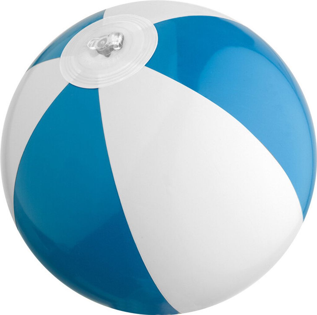 Mini Strandball / Wasserball / Farbe: blau-weiß
