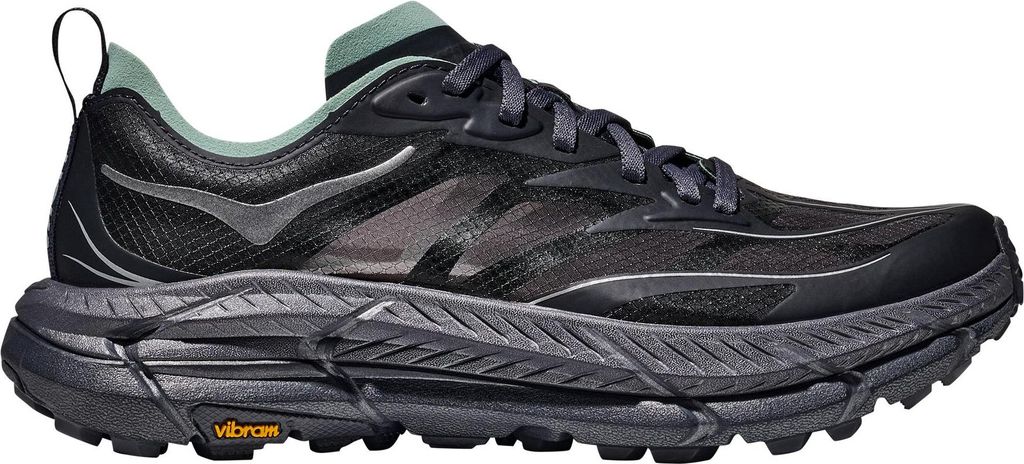 Hoka U Mafate Speed 4 Lite - charcoal grey / jade, Größe:7.5