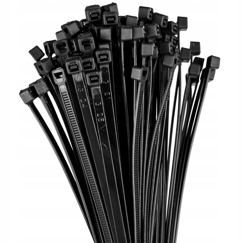 Vayox Plastikowe Opaski Zaciskowe 4,8x500mm | 100 Sztuk | Zdjęcie produktu 4