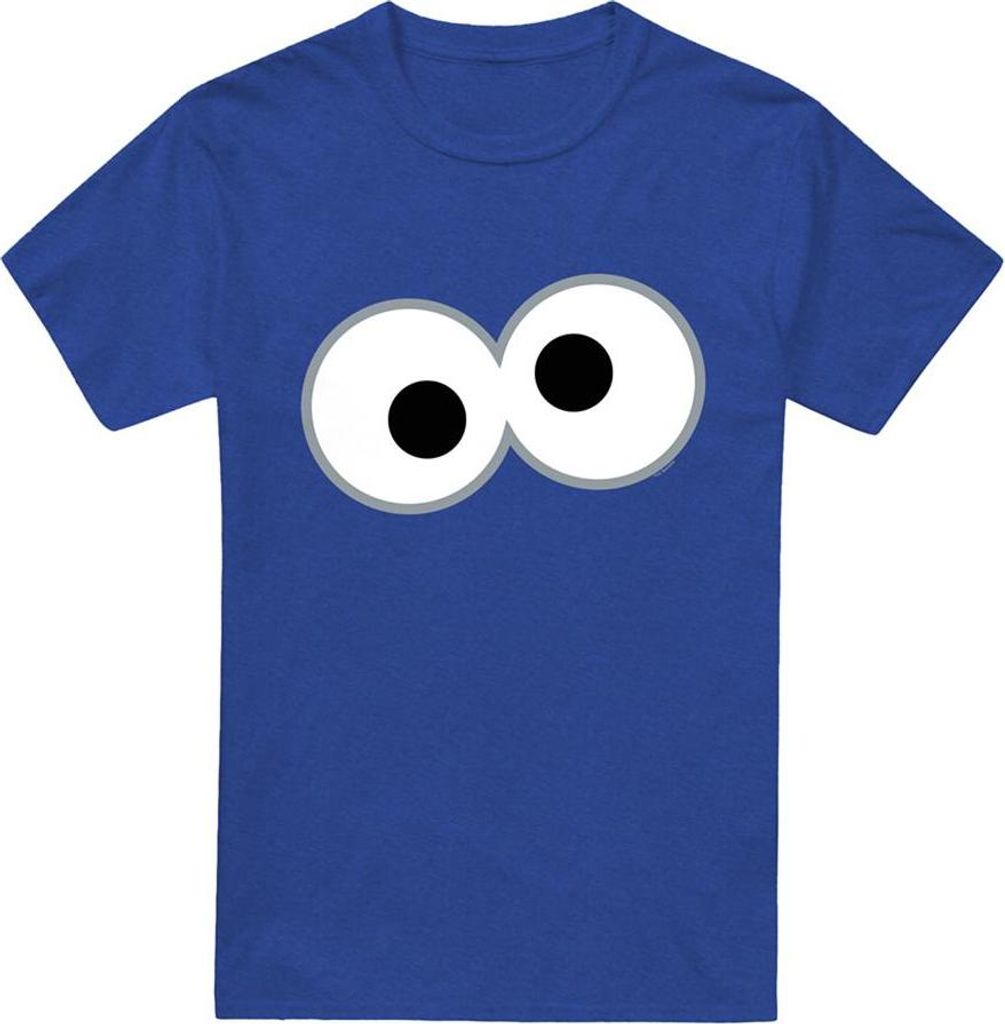 Sesame Street - T-Shirt für Herren/Damen Uni, meliert TV26936 (XXL) (Königsblau)