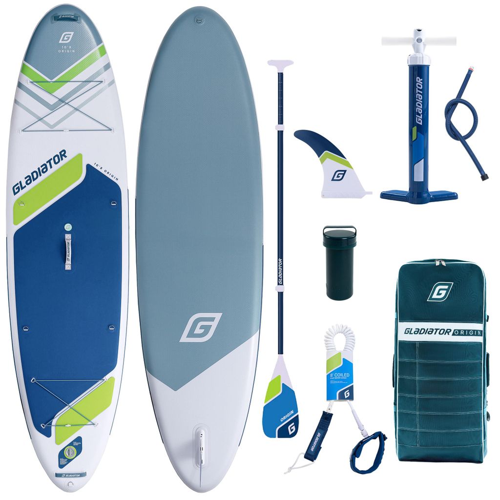 Gladiator ORIGIN 10'8 SUP Board Allround 2026 aufblasbar Komplettset