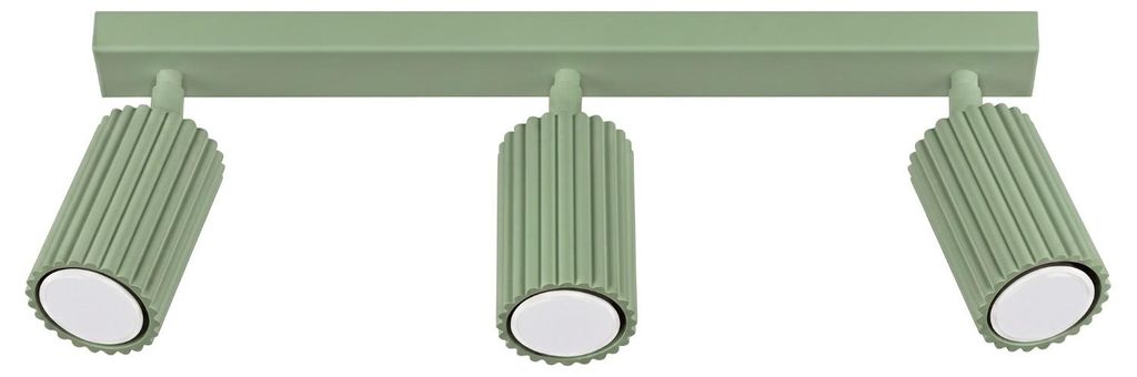 Plafonnier KARBON 3L sauge 3xGU10  10W aluminium Image du produit 