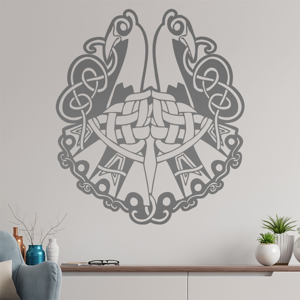 keltische Knoten Wandtattoo in 6 Größen - Wandaufkleber Wall Sticker - Dekoration, Küche, Wohnzimmer, Schlafzimmer, Badezimmer