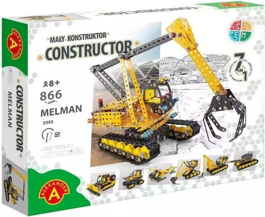 Jeu de Montage Métal Pro-Melman 25927 Alexander pour Enfant Créatif DIY