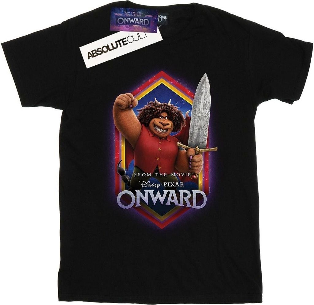 Disney - "Onward" T-Shirt für Damen BI42395 (S) (Schwarz)